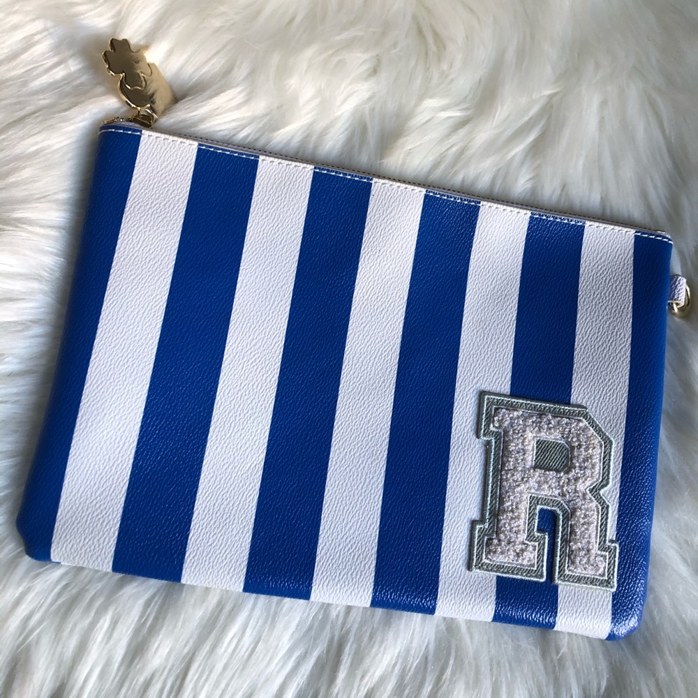Stoney Clover Lane monogram clutch